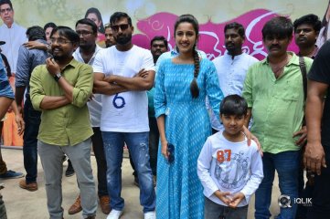 Happy Wedding Movie Team at Sims College Guntur